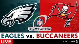 Eagles vs Buccaneers Live Streaming Scoreboard PlayByPlay Highlights  NFL Playoffs 2024 On ESPN [upl. by Aiciruam]