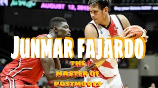 JUNMAR FAJARDO  MVP  POST MOVES HIGHLIGHTS MUST WATCH [upl. by Ilrebmyk]