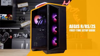 Aegis RRSZS Series FirstTime Setup Guide  MSI MadeinAmerica Desktops [upl. by Eisor394]