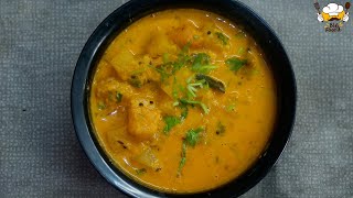 Vellai Poosanikai Kootu  White Pumpkin Recipe  Big Foodie Recipes [upl. by Ayela]