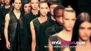 Nicolas Andreas Taralis Spring Summer 2011 Collection Stylerumorcom [upl. by Karisa]