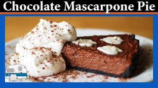 How to make a Chocolate Mascarpone Pie [upl. by Waylen]