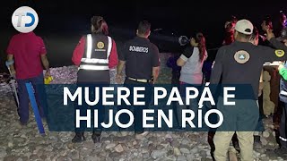 Mueren ahogados padre e hijo lo intentaba salvar [upl. by Ecirtael207]