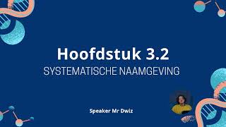 Scheikunde Havo 4 Hoofdstuk 3§2 Systematische naamgeving [upl. by Elleret]