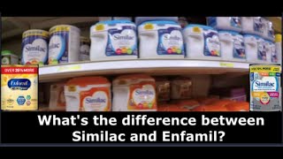 Whats the difference between Similac and Enfamil [upl. by Stalk]