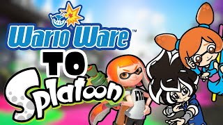 WARIOWARE X SPLATOON If everyone become squids [upl. by Yelrak]