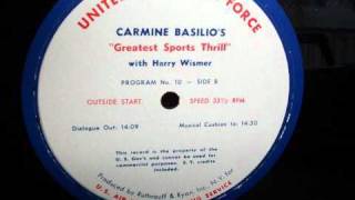 Carmine Basilio radio interview from 1950s [upl. by Anaitit]