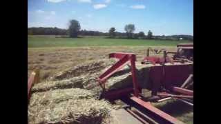 Farmhand bale accumulator 3 [upl. by Arrimat]