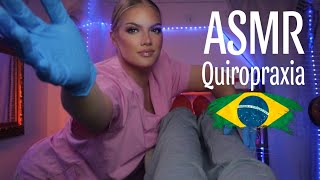 ASMR Consultorio de Quiropraxia  Te Ajustando e Massageando até vc DORMIR [upl. by Erret707]