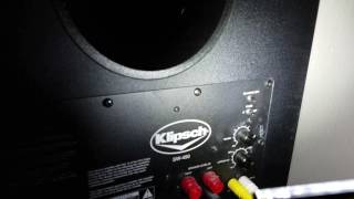 Klipsch subwoofer review [upl. by Gnilrad]