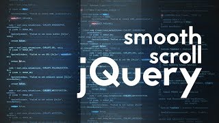 Smooth scroll with jQuery [upl. by Yrogiarc]