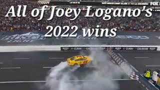 All of Joey Loganos wins in 2022 [upl. by Oakleil]