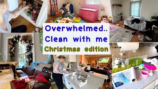 CLEANING MOTIVATION 2023  christmas clean with me cleaning videos [upl. by Refiffej]