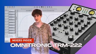 Mixers Inside Omnitronic TRM222  TRM202 comparison [upl. by Aileme]