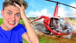 Helicopter Crashed In My Backyard COPS CALLED [upl. by Lindahl]