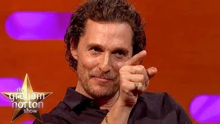 Matthew McConaughey’s Mum Wants To Remake The Graduate  The Graham Norton Show [upl. by Eseilanna]