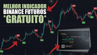 O Melhor Indicador e Estratégia Simples e GRÁTIS para Operar na Binance Futures  Iniciante em 2023 [upl. by Ahsoj237]