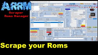 ARRM  How to scrape Roms [upl. by Tierell989]