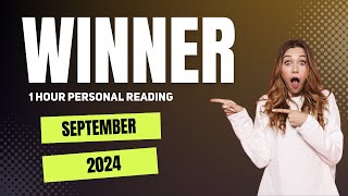 Announcement Competition Winners September 2024  Won Personal Reading roseburnett [upl. by Worra]