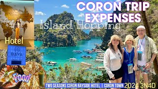 CORON TRIP  Island Hopping  HOTEL magkano lahat ng nagastos namin sa trip na ito  Jennylyn D [upl. by Akeirahs]