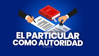 El particular en su calidad de autoridad responsable aprendeamparo [upl. by Ateuqram]