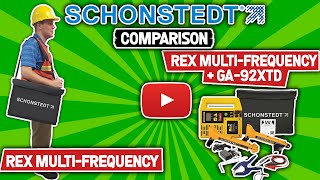 Schonstedt Rex Multi Frequency Pipe amp Cable Locator  GA92XTd Magnetic Locator [upl. by Sabelle]