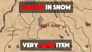 Beautiful Rare Item Lost In Snow ❄️ RDR2 [upl. by Gunn511]