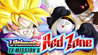 RED ZONE Dr Gero amp 19 EX Mission A with F2P Team DBZ Dokkan Battle [upl. by Phyl]