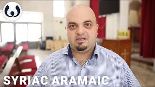 A prayer in the Aramaic language  Jeries speaking Syriac  Wikitongues [upl. by Isaak229]