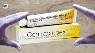 Contractubex Gel  For Stretch Marks Cream  Contractubex Gel Uses Benefits Dosage Review in Hindi [upl. by Neenad]