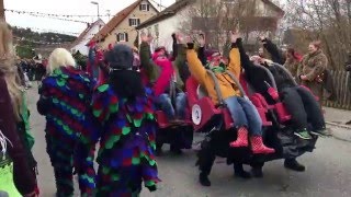 Fasnet Umzug Trochtelfingen Roller Coaster [upl. by Murry]