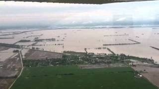 Birds PointNew Madrid Floodway Aerial Video [upl. by Marra71]