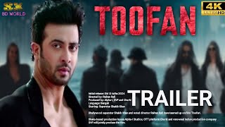 TOOFAN  Official Trailer তুফান Shakib Khan  Mimi Chakraborty  Misha Saudagar  Jissu Sengupta [upl. by Nefets543]