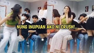 NUNG INUPUAN AKO NI CRUSH😍🤣 KILIG MOMENTS [upl. by Anayia]