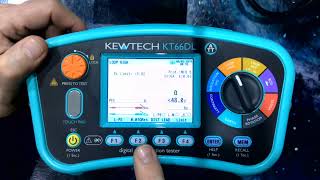 Kewtech KT66DL Advanced Multifunction Tester MFT Introduction Video [upl. by Ennasor]