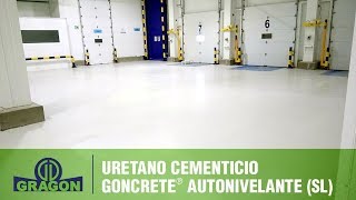 Pisos Grado Alimenticio Uretano Cementicio – Goncrete Autonivelante 4301 [upl. by Ayatnohs]