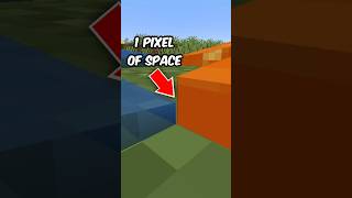 Can We Go Through One Pixel Of Space In Minecraft [upl. by Rialc]