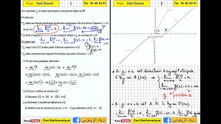 5 Limites Et Continuités Lecture Graphique Bac Math  Science  Technique  Info [upl. by Aicel]