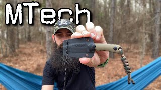 MTech USA Fixed Blade Neck Knife REVIEW [upl. by Whitcher52]