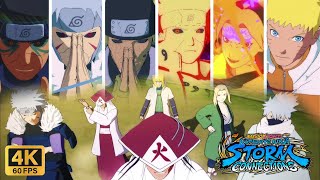 New Hokage Ultimate and Team Jutsu  Naruto Storm Connections  Naruto Online [upl. by Aikenat278]