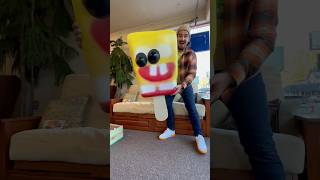 I Bought The World’s Largest SpongeBob Popsicle shorts [upl. by Marve]