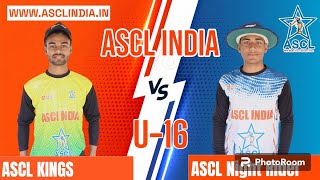 Live Match Ascl Kings U16 vs Ascl Night Riders U16 Match3 ascl youlivesports ascl [upl. by Ettenyl]