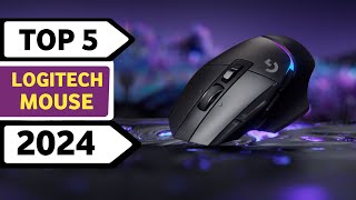 Top 5 Best Logitech Gaming Mouse 2024  Best Mouse For Valorant [upl. by Tamma]