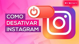 Como desativar o Instagram temporariamente [upl. by Okiek]