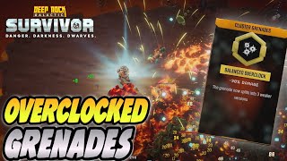 Clusters Of Incendiary And Tactical Grenades Go BOOM  Deep Rock Galactic Survivor [upl. by Dominy]