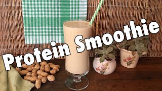 Protein Smoothie  Düşük kalorili doğal protein smoothie [upl. by Relyhcs]