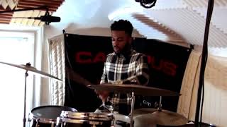 CANOPUS  カノウプス Jonathan Barber Plays CANOPUS NV60M1 Drum Kit [upl. by Kuebbing]