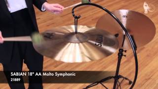 Orchestral Cymbal Comparison Suspended Cymbals from Meinl Sabian and Zildjian [upl. by Pitzer]