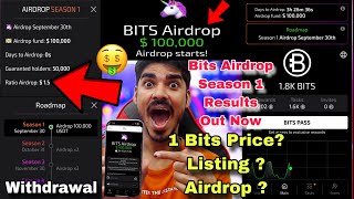 Bits Airdrop  Bits Airdrop Listing  1 Bits Price  Bits Withdrawal  Bits Road Map  Bits Tasks [upl. by Yelha]