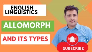 Allomorph and its types allomorph [upl. by Avictor]